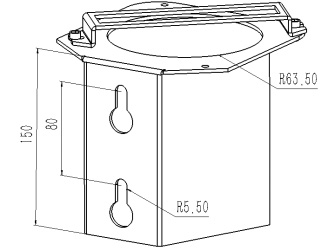 地下管網(wǎng)水質監(jiān)測安裝支架